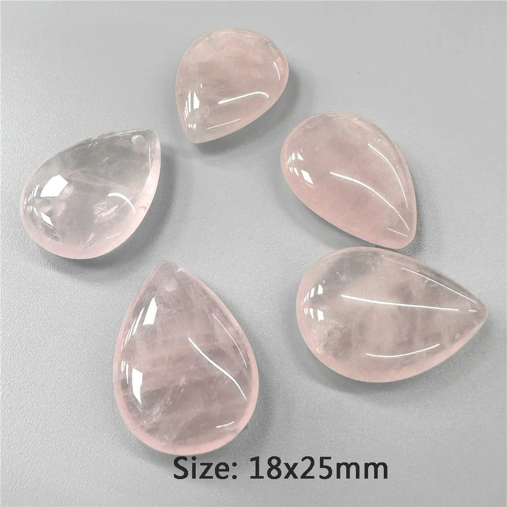 Pendentif en Pierre Naturelle, Goutte d'Eau