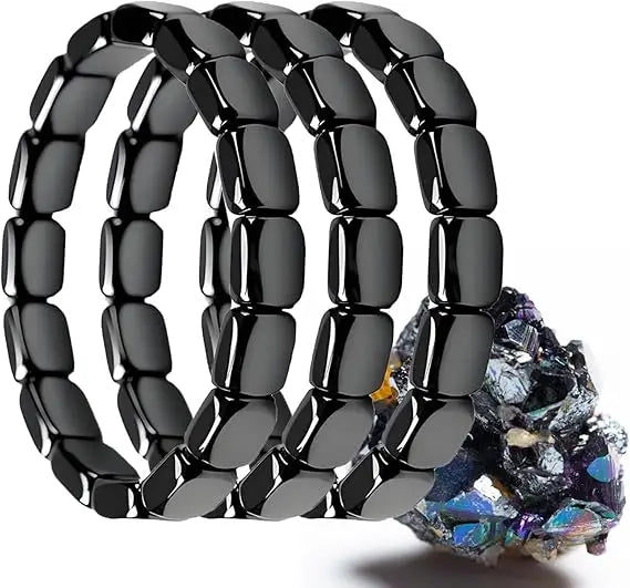 Bracelet Hématite Noire pour Homme