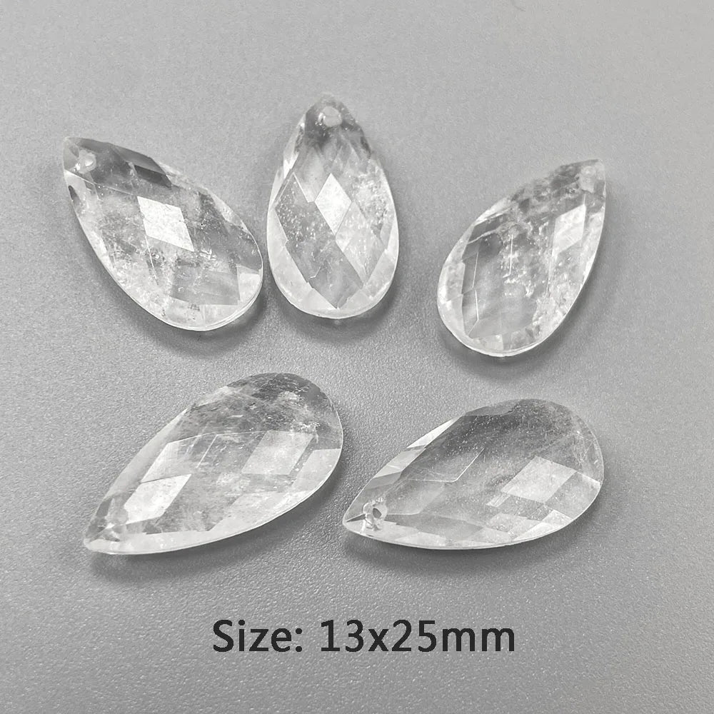 Pendentif en Pierre Naturelle, Goutte d'Eau