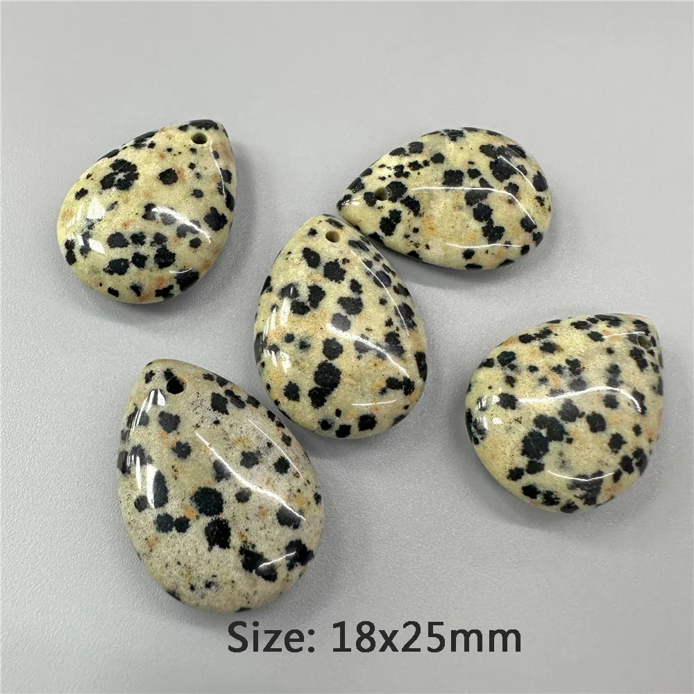Pendentif en Pierre Naturelle, Goutte d'Eau