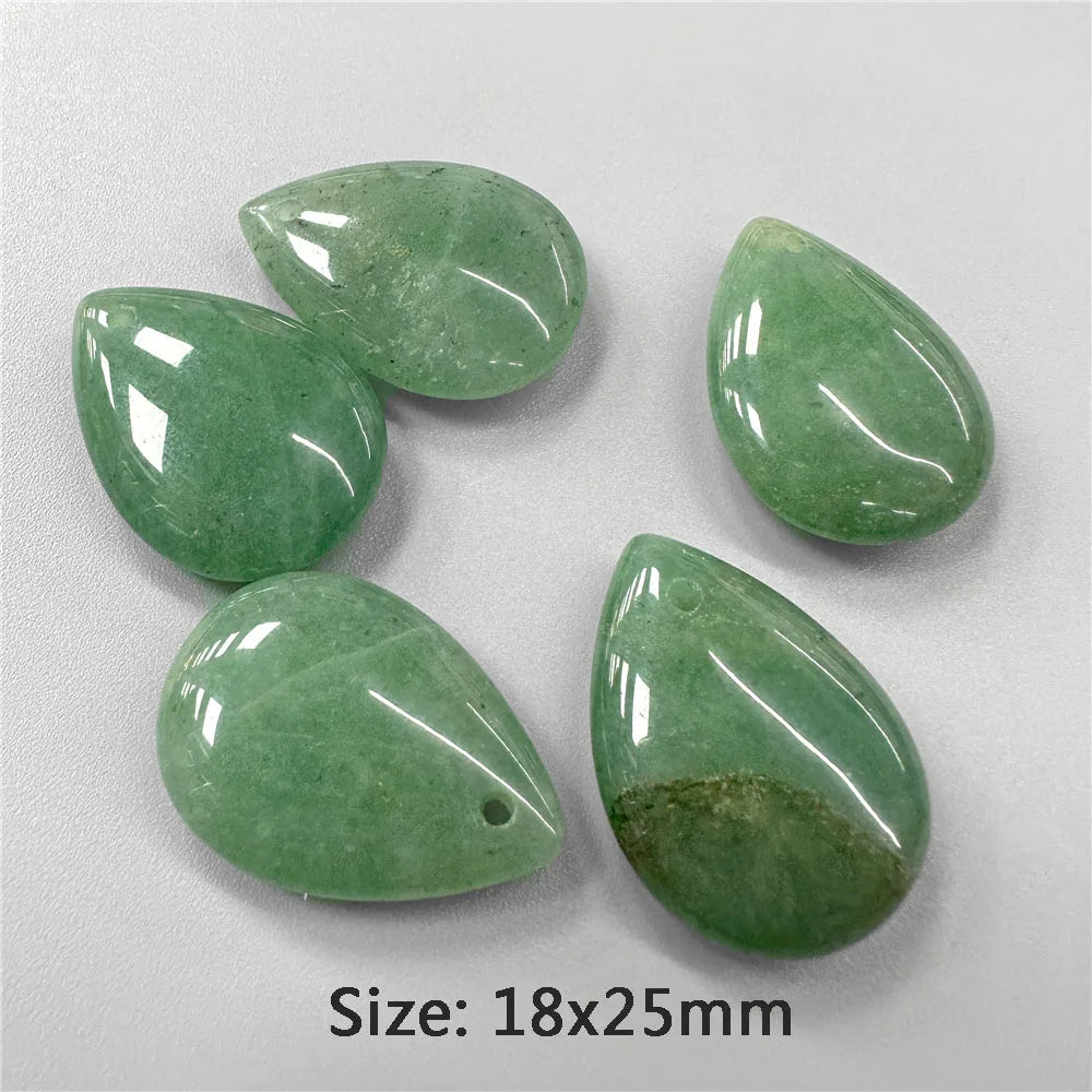 Pendentif en Pierre Naturelle, Goutte d'Eau