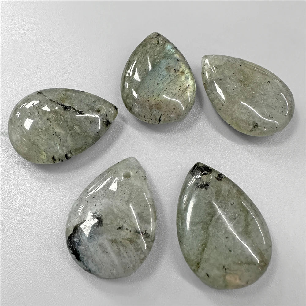 Pendentif en Pierre Naturelle, Goutte d'Eau