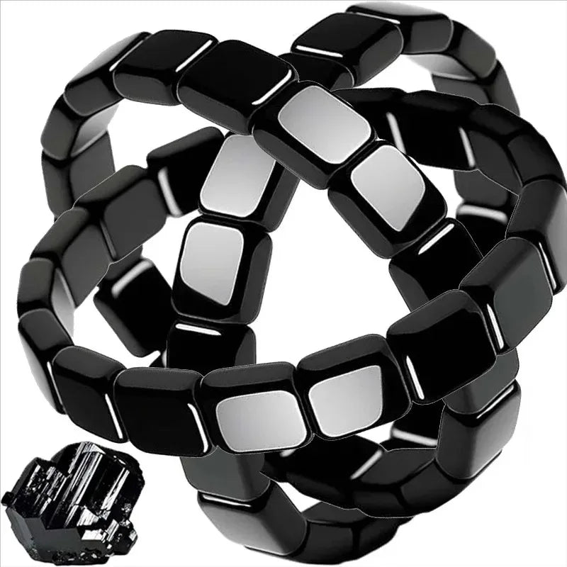 Bracelet Hématite Noire pour Homme