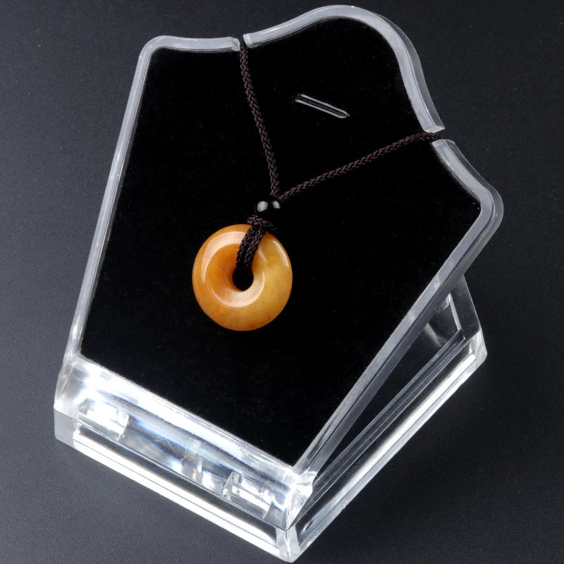 Pendentif Porte-Bonheur en Pierre Naturelle, 20mm
