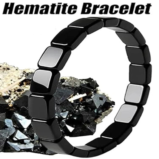 Bracelet Hématite Noire pour Homme