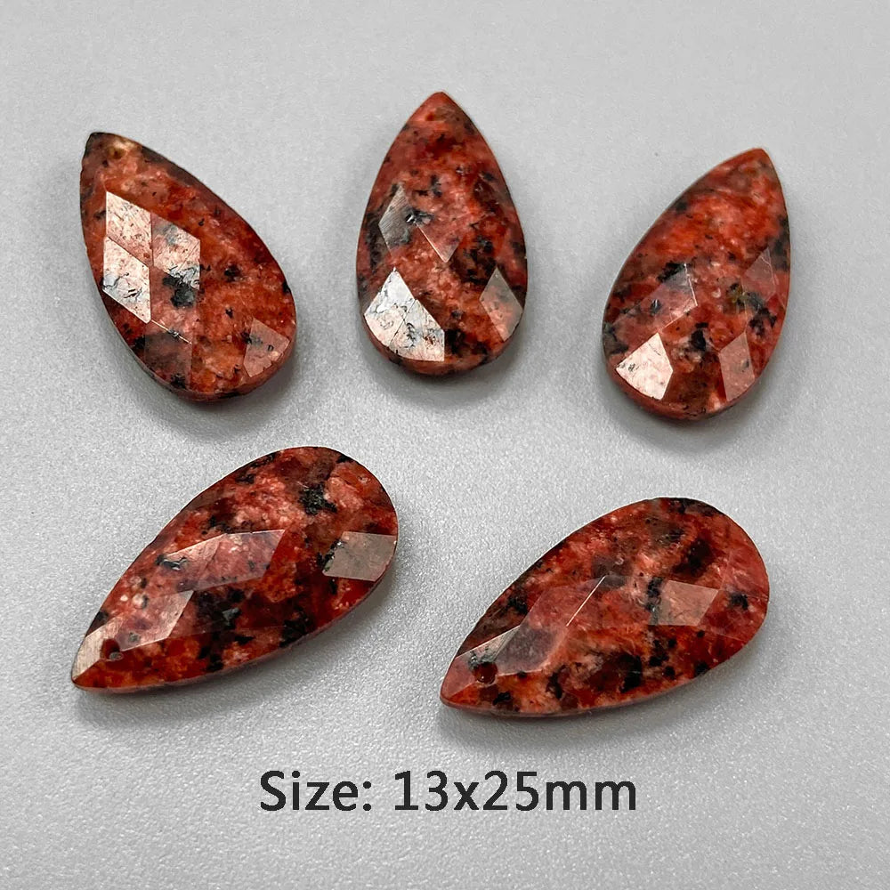 Pendentif en Pierre Naturelle, Goutte d'Eau