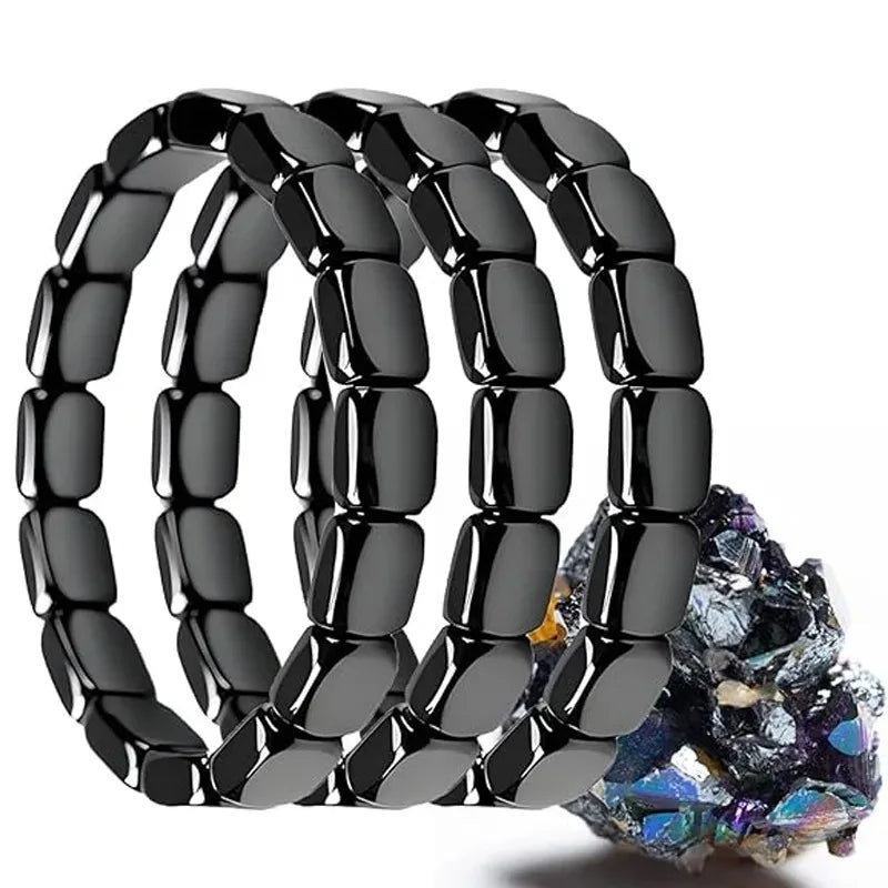Bracelet Hématite Noire pour Homme