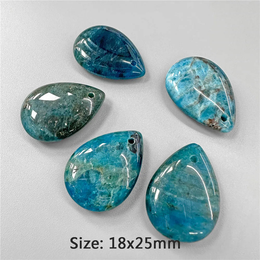 Pendentif en Pierre Naturelle, Goutte d'Eau