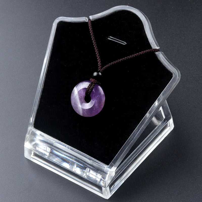 Pendentif Porte-Bonheur en Pierre Naturelle, 20mm