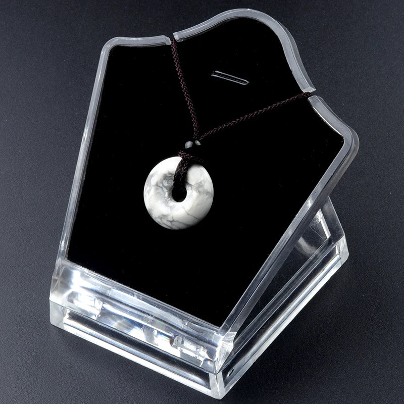 Pendentif Porte-Bonheur en Pierre Naturelle, 20mm
