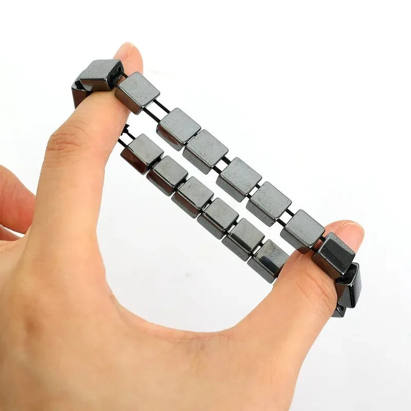 Bracelet Hématite Noire pour Homme