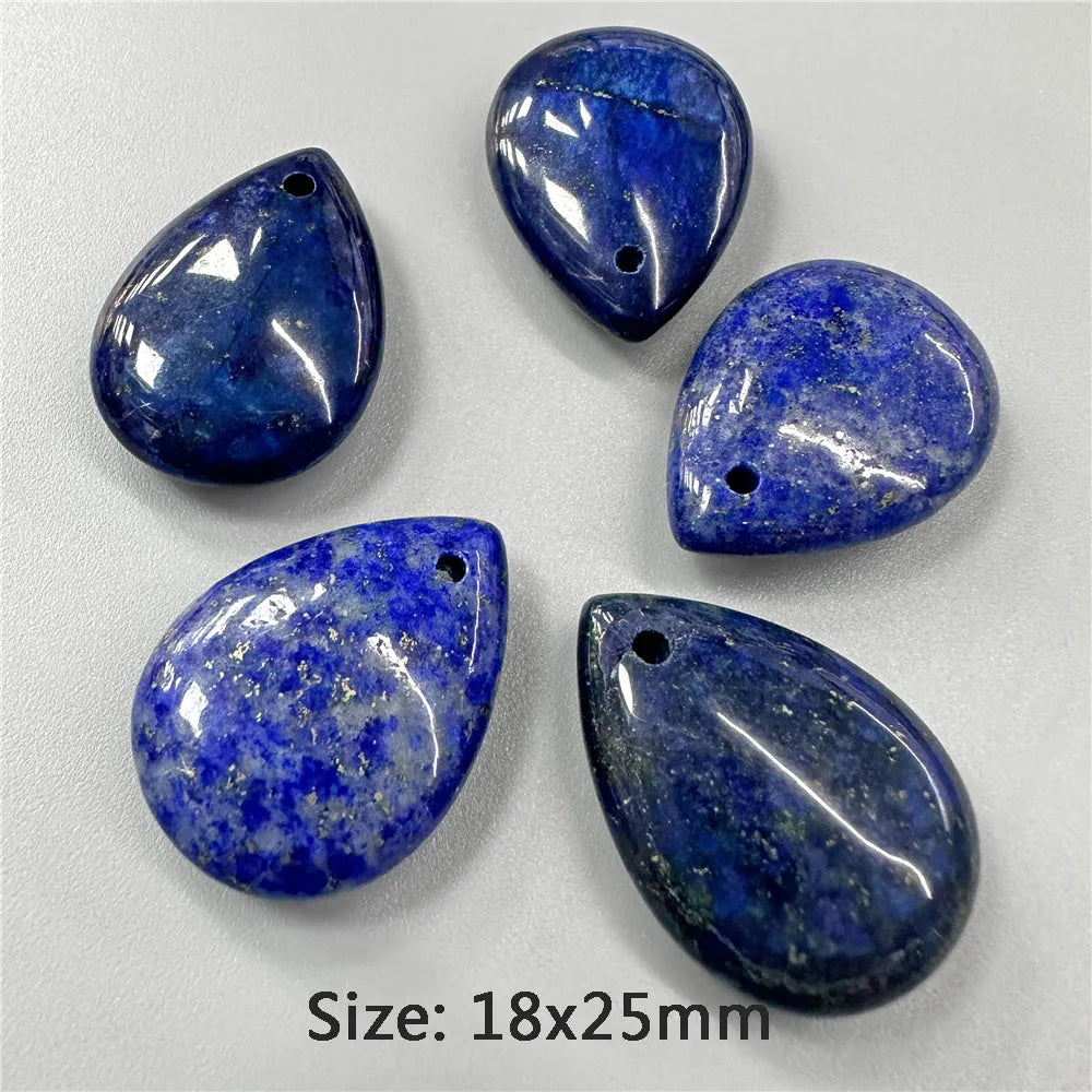 Pendentif en Pierre Naturelle, Goutte d'Eau