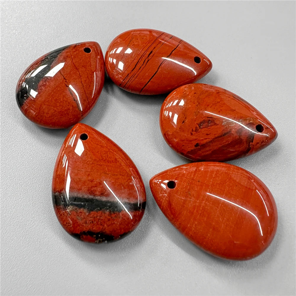 Pendentif en Pierre Naturelle, Goutte d'Eau
