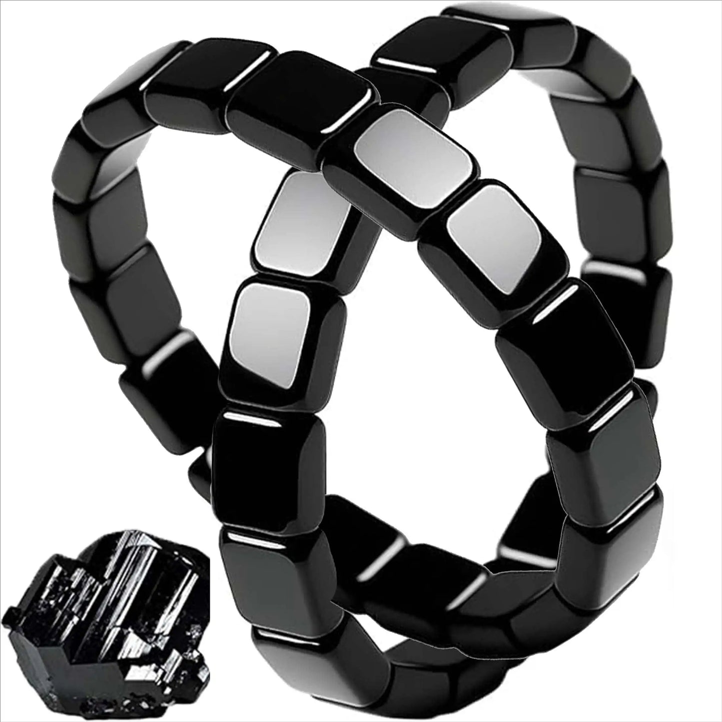 Bracelet Hématite Noire pour Homme
