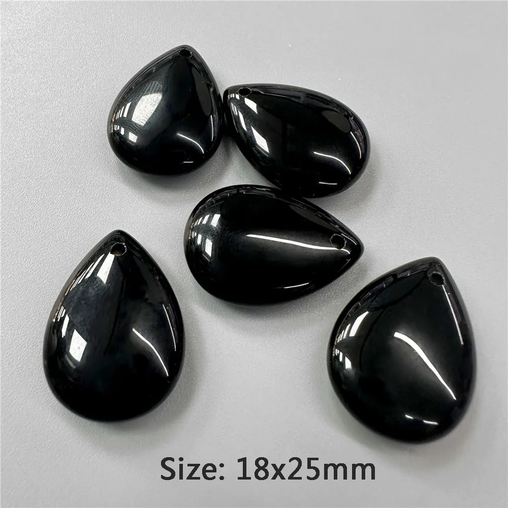 Pendentif en Pierre Naturelle, Goutte d'Eau