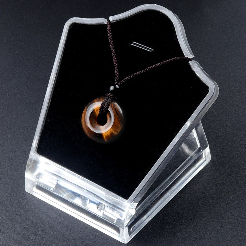 Pendentif Porte-Bonheur en Pierre Naturelle, 20mm