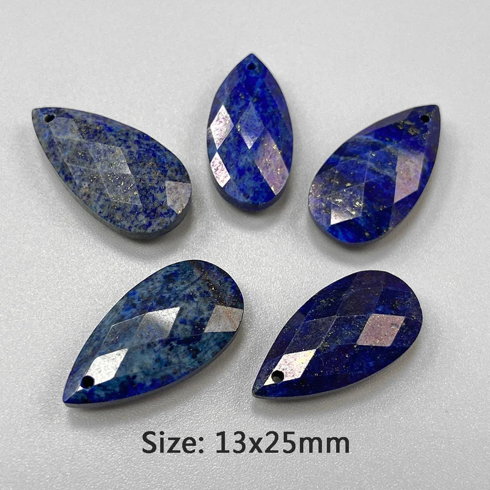 Pendentif en Pierre Naturelle, Goutte d'Eau