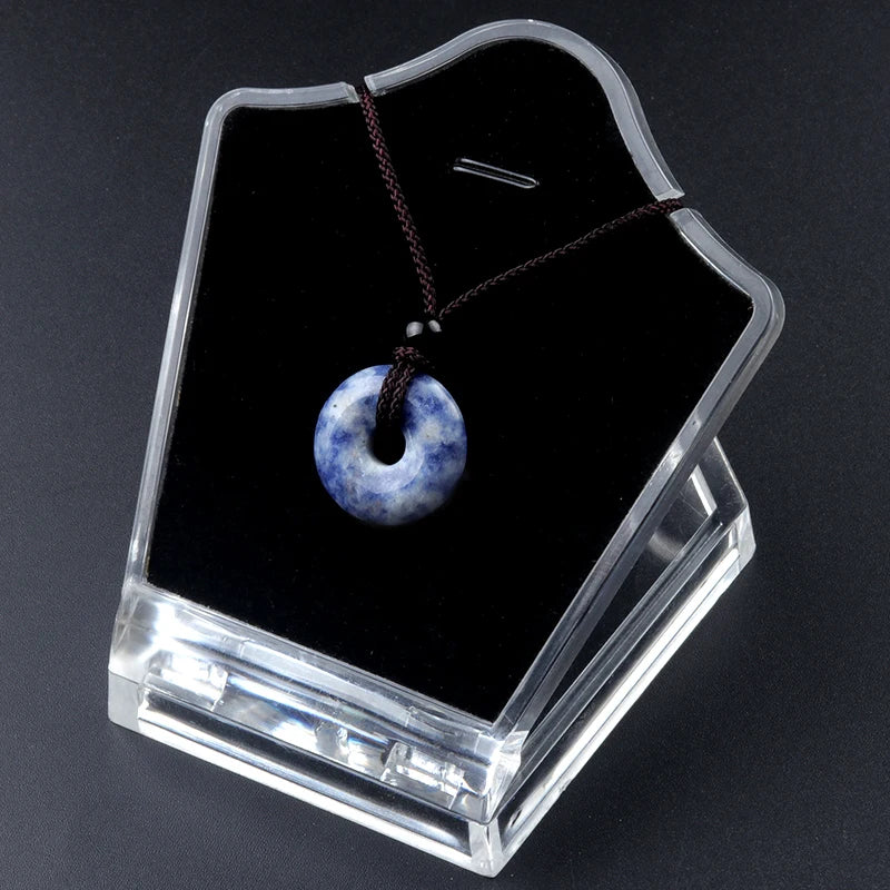 Pendentif Porte-Bonheur en Pierre Naturelle, 20mm